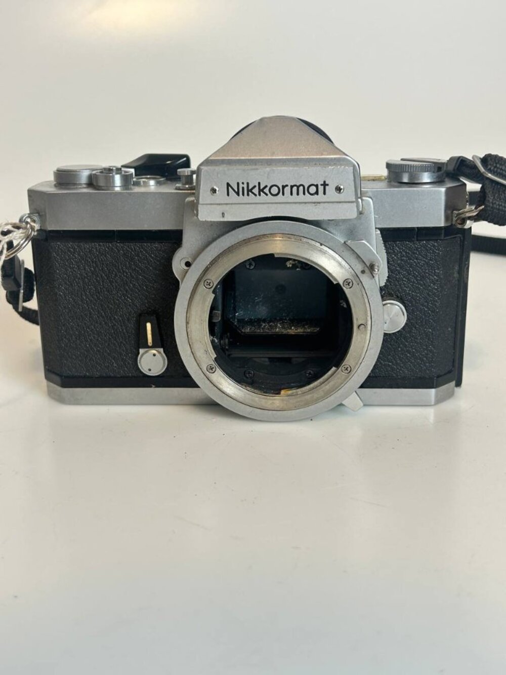 UNTESTED AS IS Nikkormat FTN 35mm SLR Camera Body - Chrome